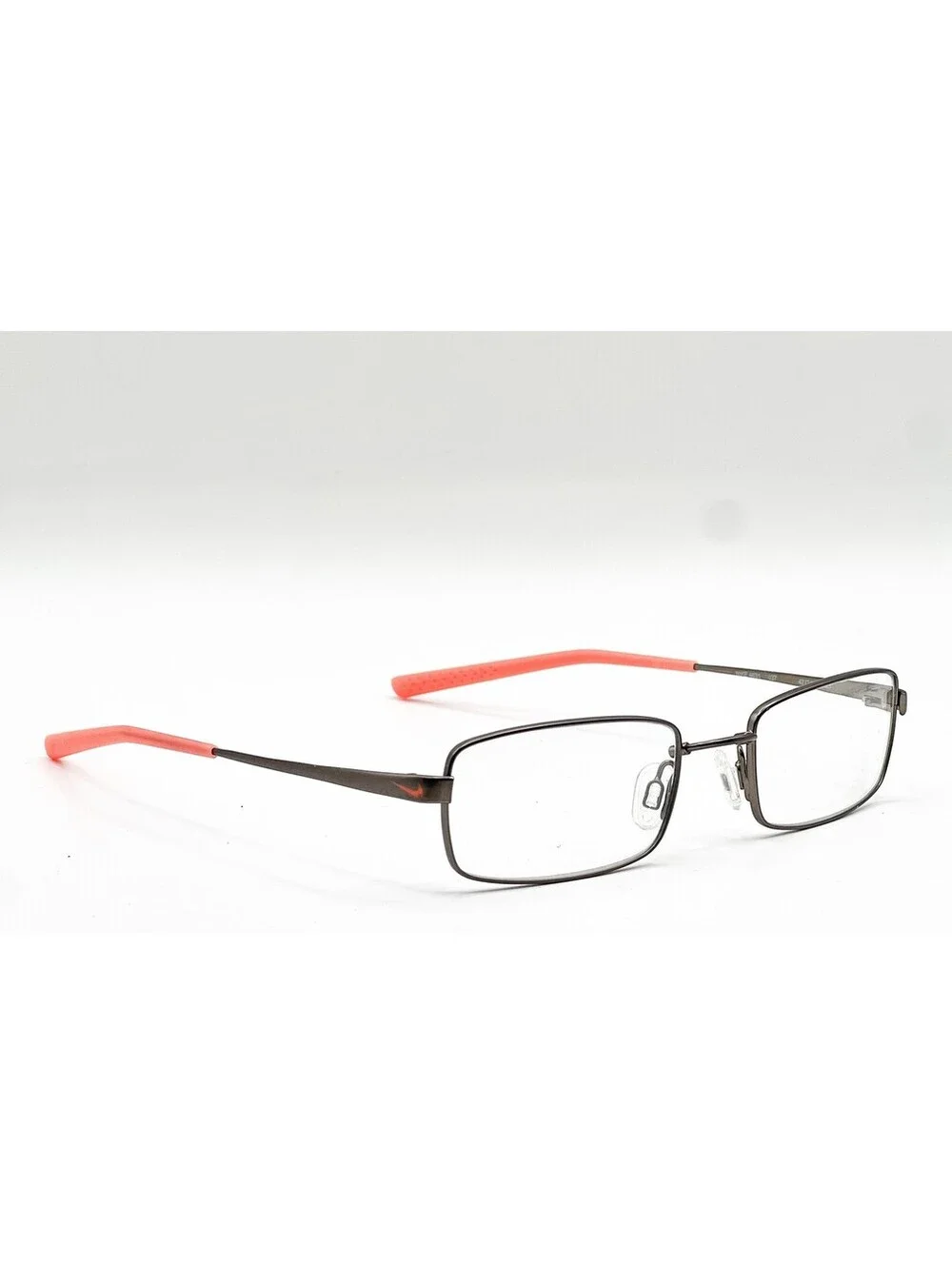Nike 4631 037 Satin Gunmetal/Turf Orange Authentic Eyeglasses 47-18-130